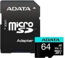 Adata Memory card microSD Premier Pro 64 GB UHS1 U3 V30 A2 + adapter