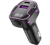 XO Car charger XO BCC12 Bluetooth MP3+5V3.1A 15W (black)