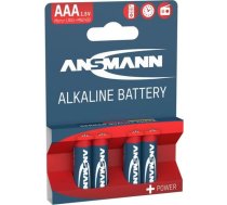 Ansmann 1x4 Ansmann Alkaline Micro AAA LR 03 red-line