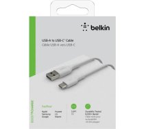 Belkin USB-C/USB-A Cable 1m PVC, white CAB001bt1MWH