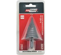 Awtools AW HSS AlCrN BLACK SPIRAL STEP DRILL BIT 4-45mm