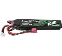 Gens Ace 25C 1000mAh 3S1P 11.1V Nunchuck 3X Airsoft Gun Lipo Battery with T Plug