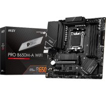 MSI PRO B650M-A WIFI, motherboard (black) - AM5