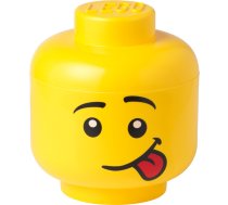 Room Copenhagen LEGO Storage Head "Silly", large, storage box (yellow)