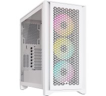 Corsair 4000D RGB AIRFLOW True white, tower case (white, tempered glass)