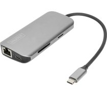 Digitus universal Dockingstation USB-C, 8 Port