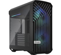 Fractal Design Torrent Compact RGB Black TG Light Tint, Tower Case (Black, Tempered Glass) FD-C-TOR1C-02