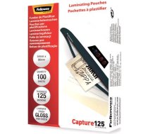 Fellowes LAMINATOR POUCH GLOSSY CARD/125 100PCS 5306302 FELLOWES