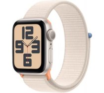 Apple Watch SE GPS 40mm Starlight Aluminium Case with Starlight Sport Loop