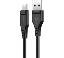 Acefast Cable USB to Lightining Acefast C3-02, MFi,  2.4A 1.2m (black)