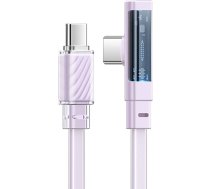 Mcdodo Cable USB-C to USB-C Mcdodo CA-3454 90 Degree 1.8m with LED (purple)