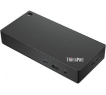 Lenovo ThinkPad Universal USB-C Dock Vadu USB 3.2 Gen 1 (3.1 Gen 1) Type-C Melns