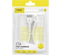 Foneng USB to Lightning Cable Foneng X77, 2.1A, 1m (white)