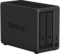 Synology NAS server DS723+ 2x0HDD 2GB DDR4 AMD R1600 3,1Ghz 2x1GbE RJ45 3Y