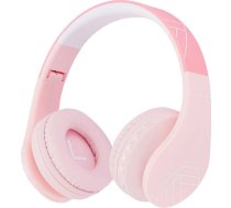 Powerlocus P1 wireless headphones for kids (pink)