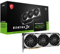 MSI Graphics card RTX 4060 Ti VENTUS 3X E OC 8GB GDDR6 128bit