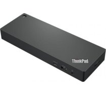 Lenovo 40B00300EU dokstacija Vadu Thunderbolt 4 Melns, Sarkans