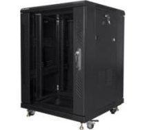 Lanberg Free standing cabinet 19 inches 15U 600X600mm black