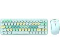 Mofii Wireless keyboard + mouse set MOFII Bean 2.4G (Green)