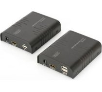 Digitus Extension cable/KVM Extender (HDMI + USB) up to 120m UTP or IP twisted pair UTP or IP, FHD 3D (set)