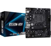 Asrock Motherboard B550M-HDV AM4 2DDR4 HDMI/DVI/D-SUB M.2 mATX