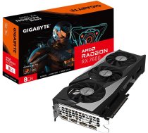 Gigabyte Graphics Card|GIGABYTE|AMD Radeon RX 7600|8 GB|GDDR6|128 bit|PCIE 4.0 16x|2xHDMI|2xDisplayPort|GV-R76GAMINGOC-8GD