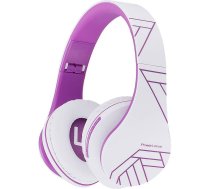 Powerlocus Wireless Headphones PowerLocus P2 (white-purple)