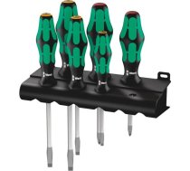 Wera 334 SK/6 Rack Screwdriver Set Kraftform Plus Lasertip