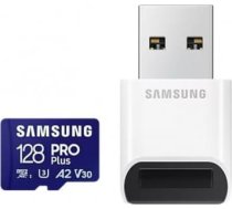 Samsung Memory card microSD PRO Plus MB-MD128SB/WW 128GB + reader