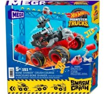 Mega Bloks Blocks Hot Wheels Monster Trucks Bone Shaker Stunt trick