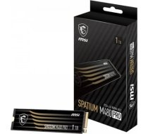 MSI SSD drive SPATIUM M480 PRO 1TB M.2 PCIe4 7400/6000MB/s