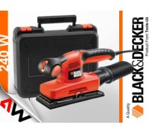 Black+Decker ORBITĀLĀ SLĪPMAŠĪNA 240W KA320EKA