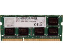 G.skill SODIMM DDR3 8GB 1600MHz CL11