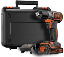 Black+Decker WIERTARKO-WKRĘTARKA 18V 1 x 1,5AH LI-ION AUTOSENSE + WALIZKA ASD184K