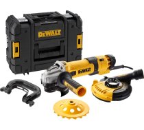 Dewalt SZLIFIERKA KĄTOWA 1500W 125mm WALIZKA TASTAK + OSŁONA DWE46150 + TARCZA DIAMENTOWA DWE4257KT