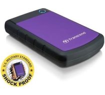 Transcend External HDD|TRANSCEND|StoreJet|2TB|USB 3.0|Colour Purple|TS2TSJ25H3P