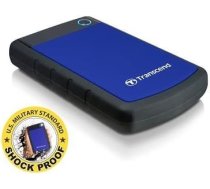 Transcend External HDD|TRANSCEND|StoreJet|2TB|USB 3.0|Colour Blue|TS2TSJ25H3B