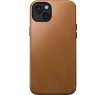 Nomad Modern Leather Case iPhone 15 Plus English Tan