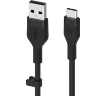 Belkin Cable BoostCharge USB-A for USB-C silicone 2m, black