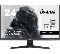 Iiyama G-MASTER monitori 61 cm (24") 1920 x 1080 pikseļi Full HD LED Melns