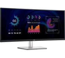 Dell P Series P3424WE monitori 86,7 cm (34.1") 3440 x 1440 pikseļi 4K Ultra HD LCD Melns