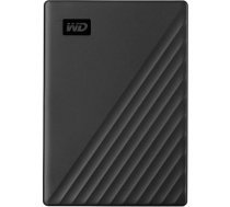 Western Digital External HDD|WESTERN DIGITAL|My Passport|4TB|USB 2.0|USB 3.0|USB 3.2|Colour Black|WDBPKJ0040BBK-WESN