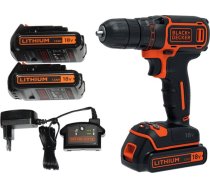 Black+Decker WIERTARKO-WKRĘTARKA 18V 2x1.5Ah  BDCDC18B