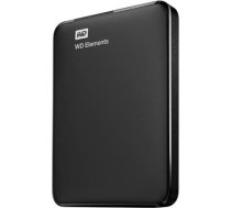 Western Digital External HDD|WESTERN DIGITAL|Elements Portable|2TB|USB 3.0|Colour Black|WDBU6Y0020BBK-WESN