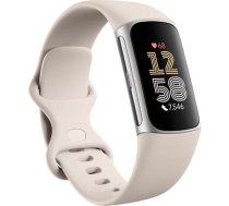 Fitbit Charge 6 porcelain band/silver