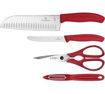 Victorinox Swiss Classic Kitchen Set 4 pcs. red