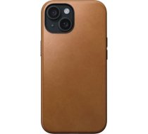 Nomad Modern Leather Case iPhone 15 English Tan