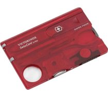 Victorinox SWISSCARD LITE red transparent