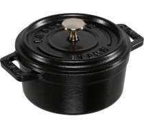 Staub Mini Cocotte 10cm round black, cast iron