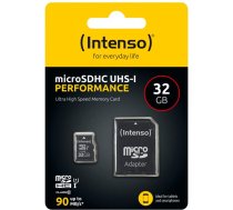 Intenso microSDHC           32GB Class 10 UHS-I U1 Performance